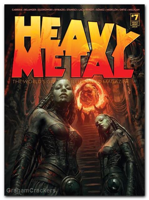 Heavy Metal Magazine #7 (2025) cover a