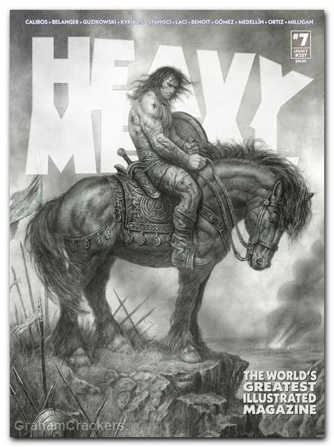 Heavy Metal Magazine #7 (2025) cover b calibos variant