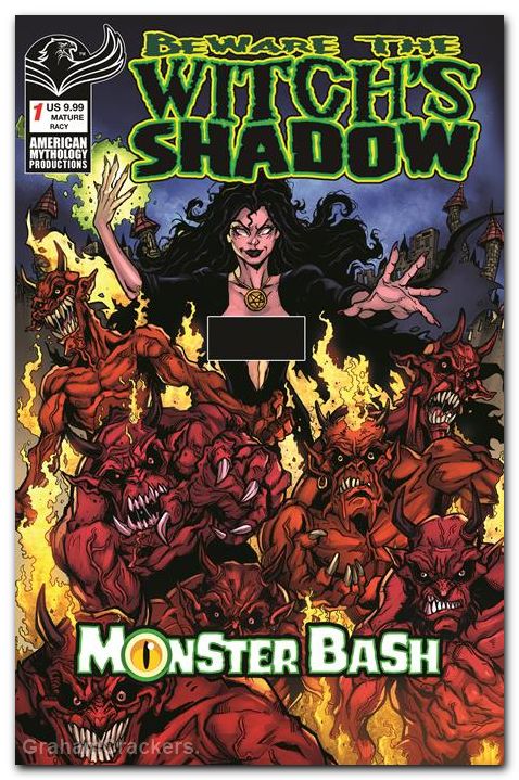 Beware The Witchs Shadow Monster Bash #1 (2026) cover c calzada racy variant