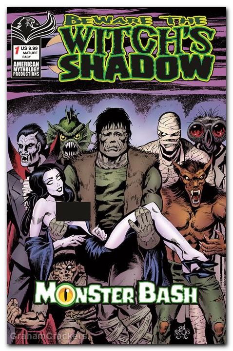 Beware The Witchs Shadow Monster Bash #1 (2026) cover d parsons risque variant