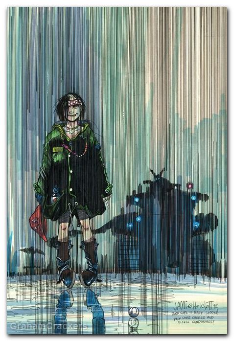 Tank Girl In Blue Helmet Summer Special #1 (2026) cover c hewlett virgin variant