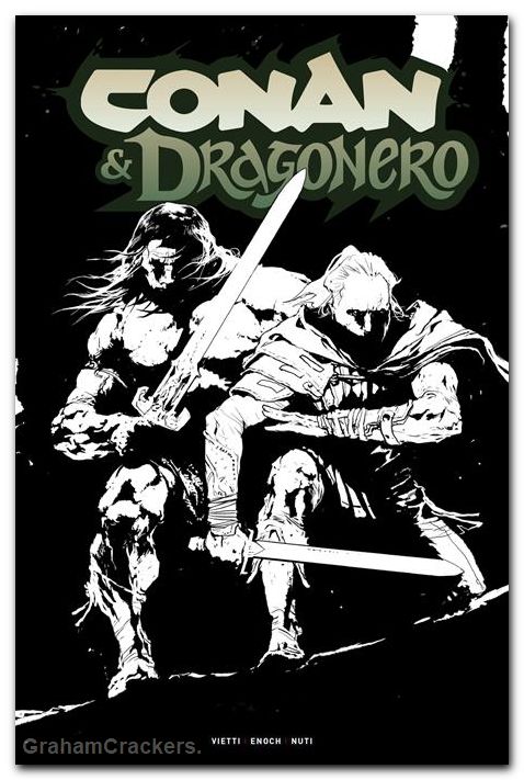 Conan And Dragonero #5 (2026) cover d subic Inks variant