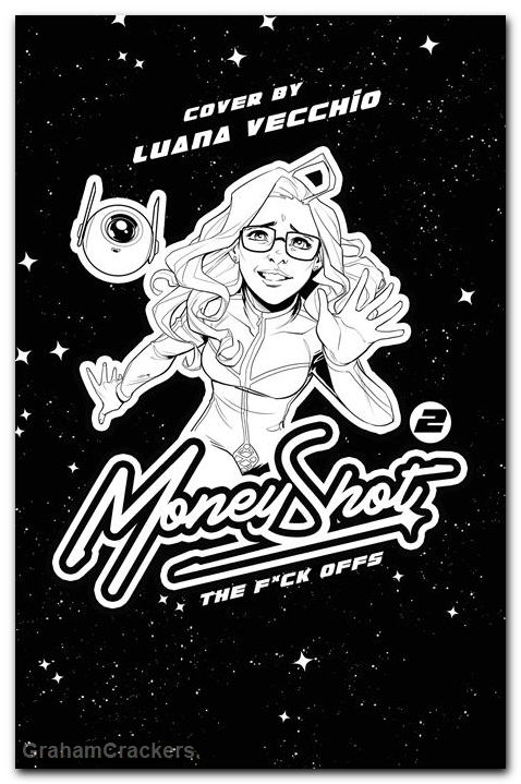 Money Shot The F Offs #2 (2026) cover h vecchio nsfw black bag virgin variant