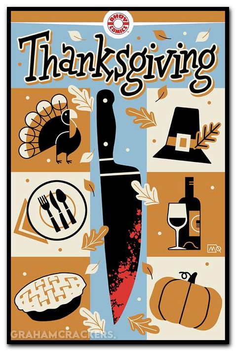 Thanksgiving #1 (2025) cover b mauricet blood for dinner unlockable variant