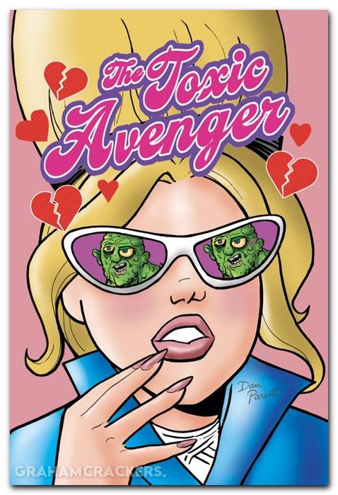 Toxic Avenger #4 (2025) cover b parent unlockable variant