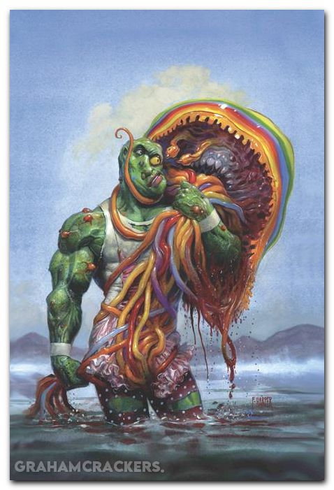 Toxic Avenger #4 (2025) cover c harper exclusive trading card variant