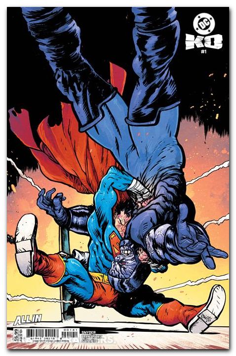 DC KO #1 (2025) cover c johnson variant