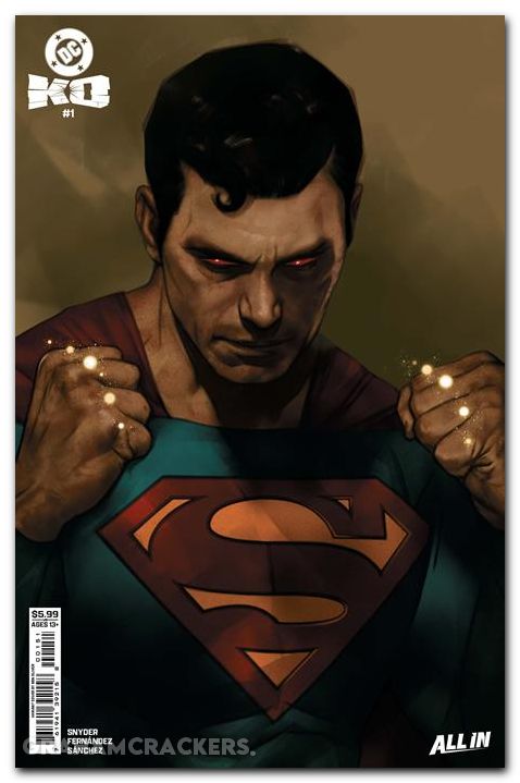 DC KO #1 (2025) cover g oliver face-off variant