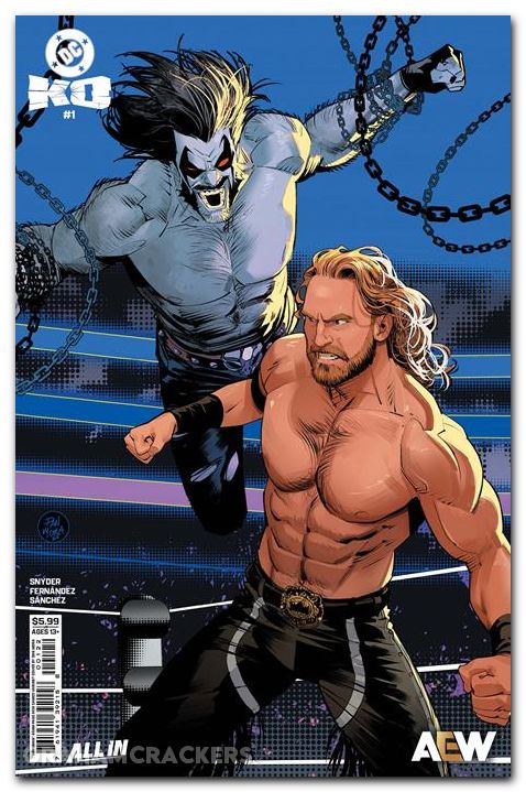 DC KO #1 (2025) cover k mora aew cameo variant