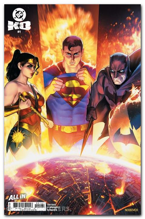 DC KO #1 (2025) cover m noobovich variant
