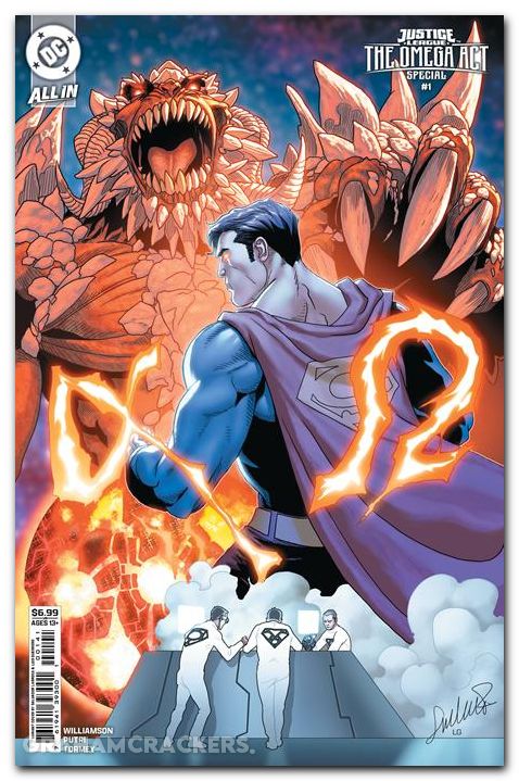 Justice League The Omega Act Special #1 (2025) cover d larroca variant