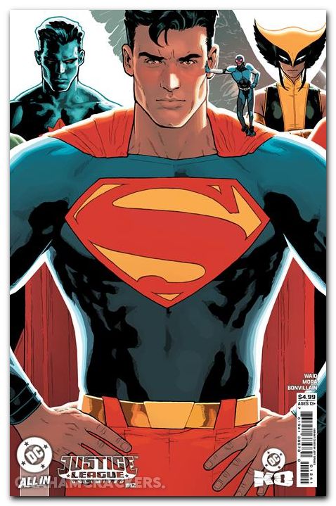 Justice League Unlimited #12 (2024) cover d spokes variant