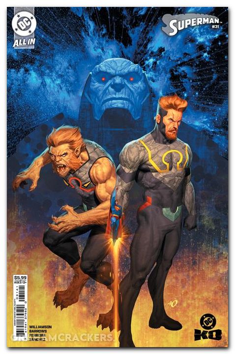 Superman #31 (2023) cover d olivetti variant