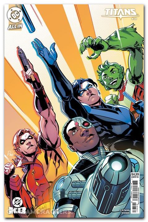 Titans #28 (2023) cover c alleyne variant