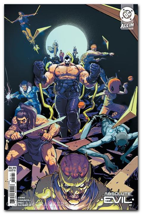 Absolute Evil #1 (2025) cover e rossmo variant