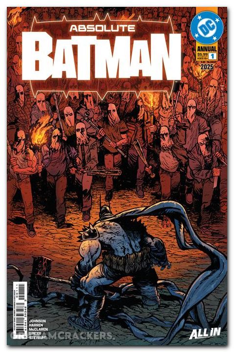 Absolute Batman Annual #1 (2025) cover a