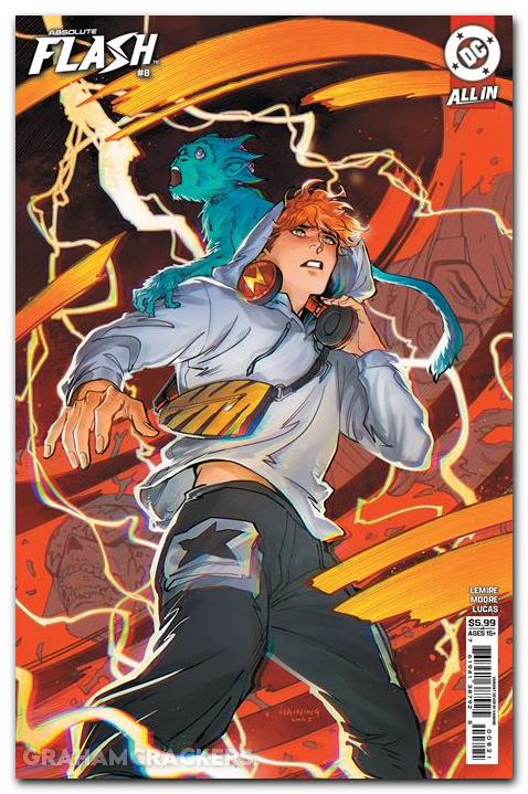 Absolute Flash #8 (2025) cover b haining variant