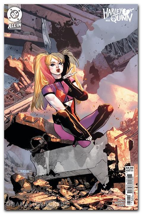Harley Quinn #55 (2021) cover c asrar variant