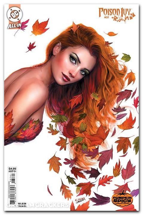 Poison Ivy #37 (2022) cover e szerdy pumpkin spicy variant