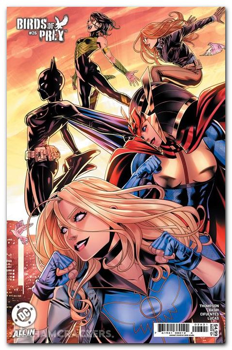 Birds Of Prey #26 (2023) cover d acuna variant