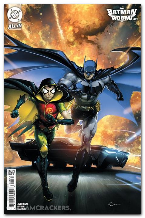 Batman And Robin #26 (2023) cover c crain variant