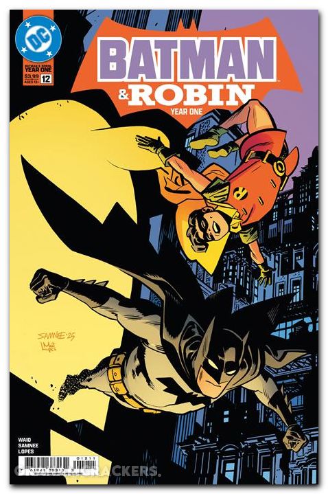 Batman And Robin Year One #12 (2024) cover a