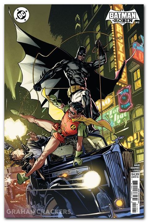 Batman And Robin Year One #12 (2024) cover c sook variant