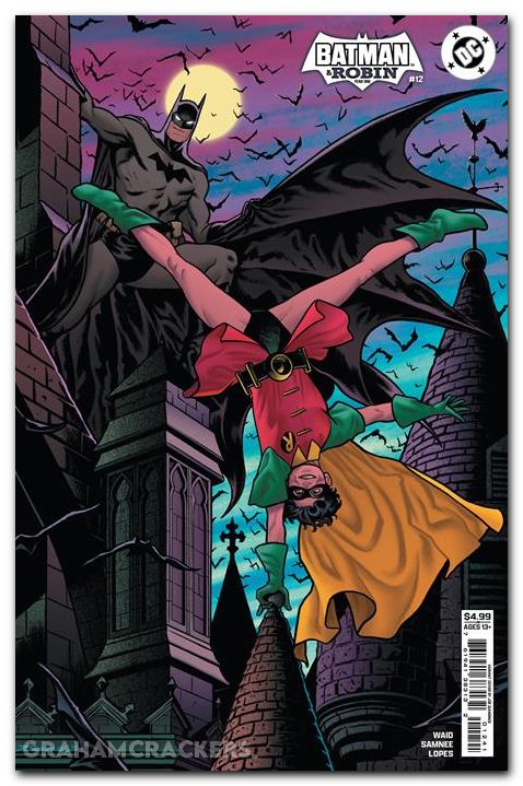 Batman And Robin Year One #12 (2024) cover d quinones variant