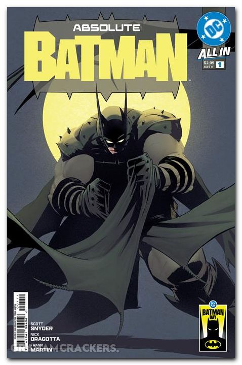 Absolute Batman #1 batman day 2025 variant