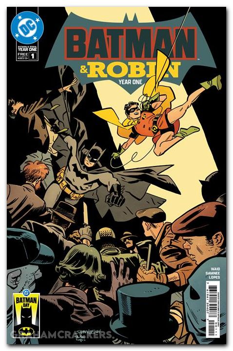 Batman And Robin Year One #1 batman day 2025 variant