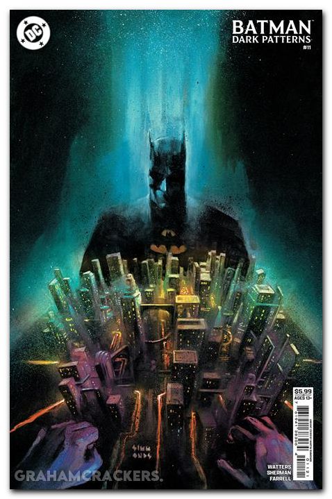 Batman Dark Patterns #11 (2024) cover b simmonds variant