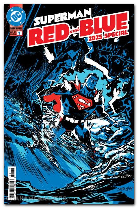 Superman Red And Blue Special #1 (2025) cover a