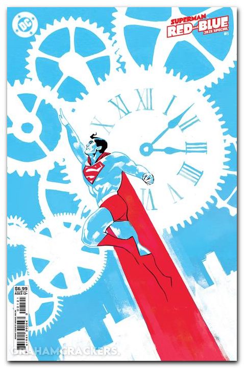 Superman Red And Blue Special #1 (2025) cover b walsh variant