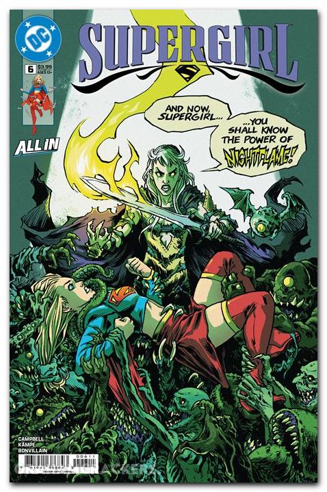 Supergirl #6 (2025) cover a