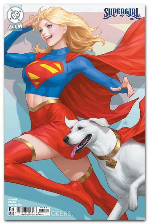Supergirl #6 (2025) cover b artgerm variant