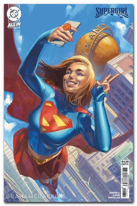 Supergirl #6 (2025) cover c harvey variant