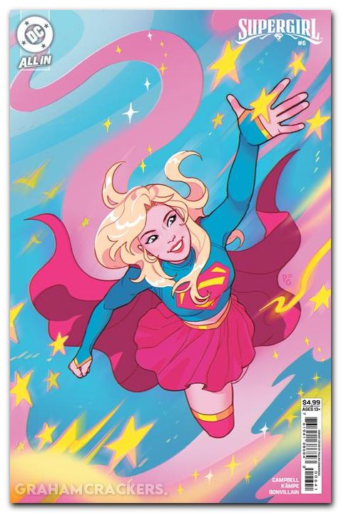 Supergirl #6 (2025) cover d ganucheau variant
