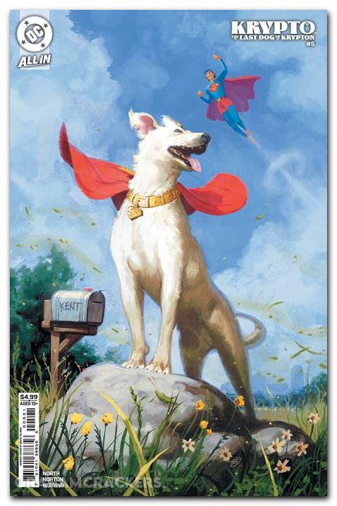 Krypto The Last Dog Of Krypton #5 (2025) cover b talaski variant