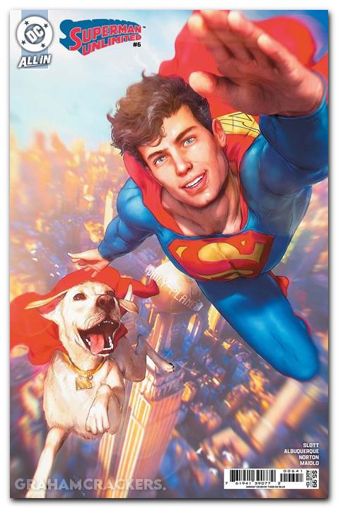 Superman Unlimited #6 (2025) cover d da silva variant