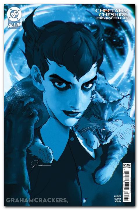 Cheetah And Cheshire Rob The Justice League #3 (2025) cover b parel variant