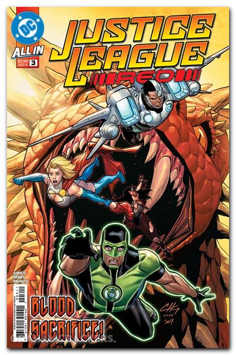 Justice League Red #3 (2025) cover a