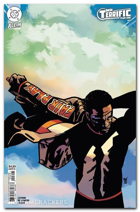 Mr Terrific Year One #6 (2025) cover b de landro variant
