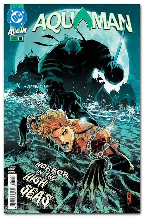Aquaman #10 (2025) cover a
