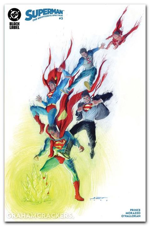 Superman The Kryptonite Spectrum #3 (2025) cover b ferreyra variant