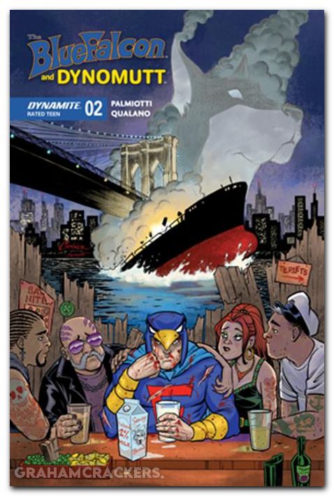 Blue Falcon And Dynomutt #2 (2025) cover b conner variant