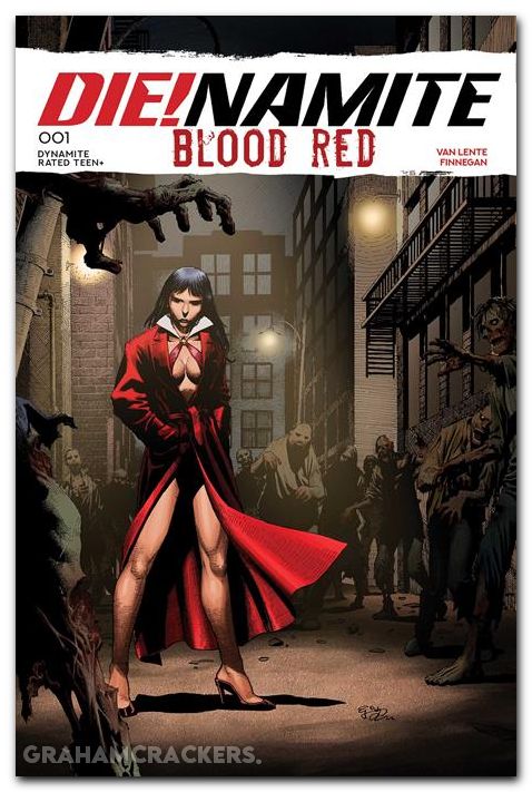 Die!Namite Blood Red #1 (2025) cover a