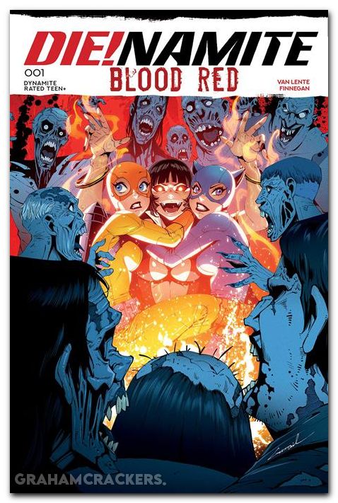 Die!Namite Blood Red #1 (2025) cover b godtail variant