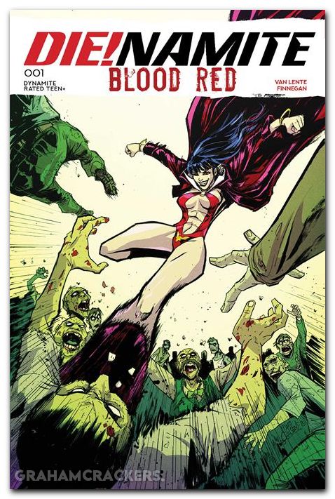 Die!Namite Blood Red #1 (2025) cover c cousens variant