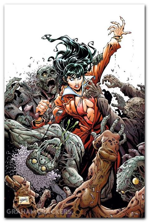 Die!Namite Blood Red #1 (2025) cover g robson virgin variant