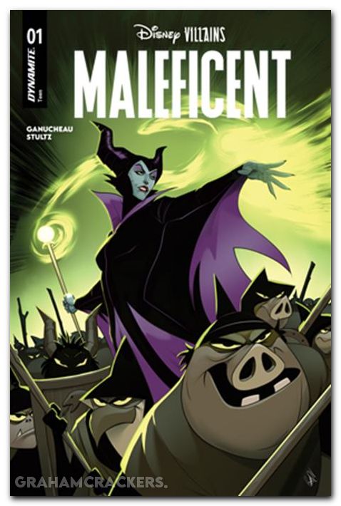Disney Villains Maleficent #1 (2025) cover c quinn variant